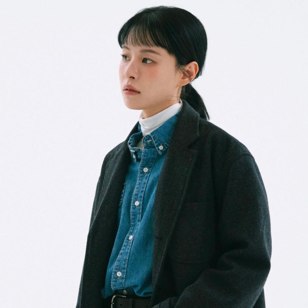 【新品】havehad / City Wool セットアップ ネイビー