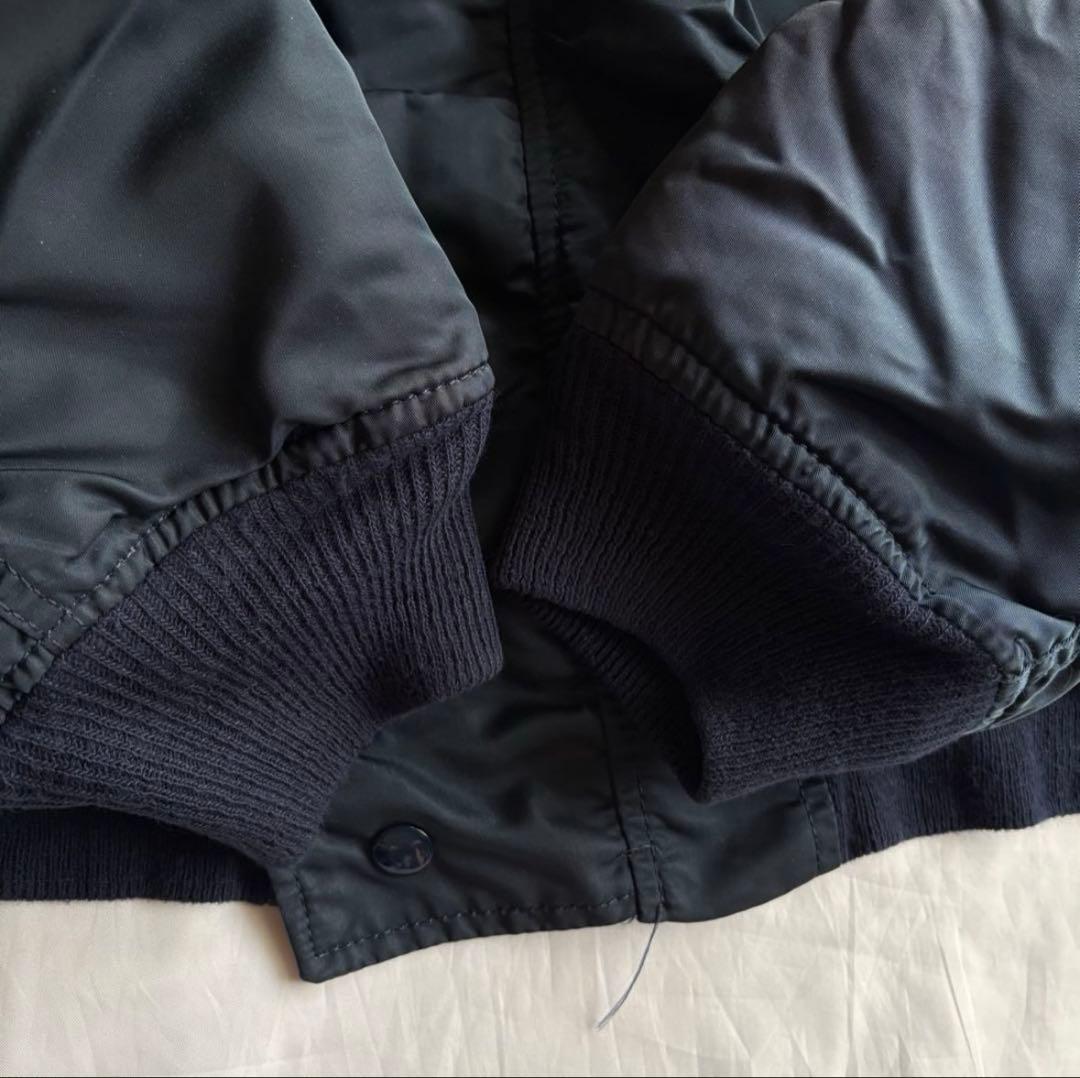 アルファインダストリーズ　N-2B フライトジャケット　USA製　ネイビー　M