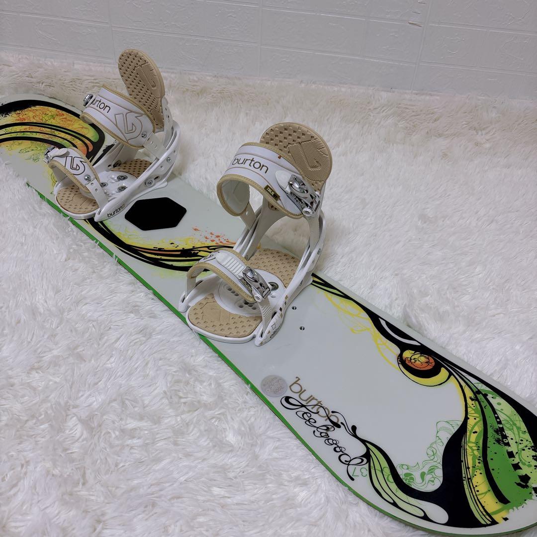 美品 バートン フィールグッド レディース 2点 137cm オールラウンド