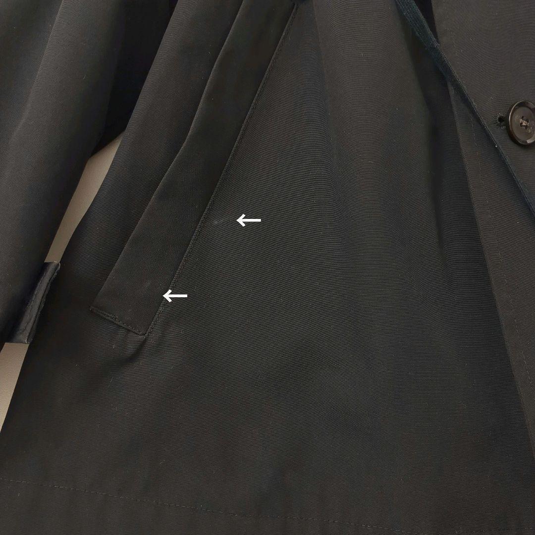 VACHEMENT│2wayフーデッド ショートコート ノーカラー ブラック