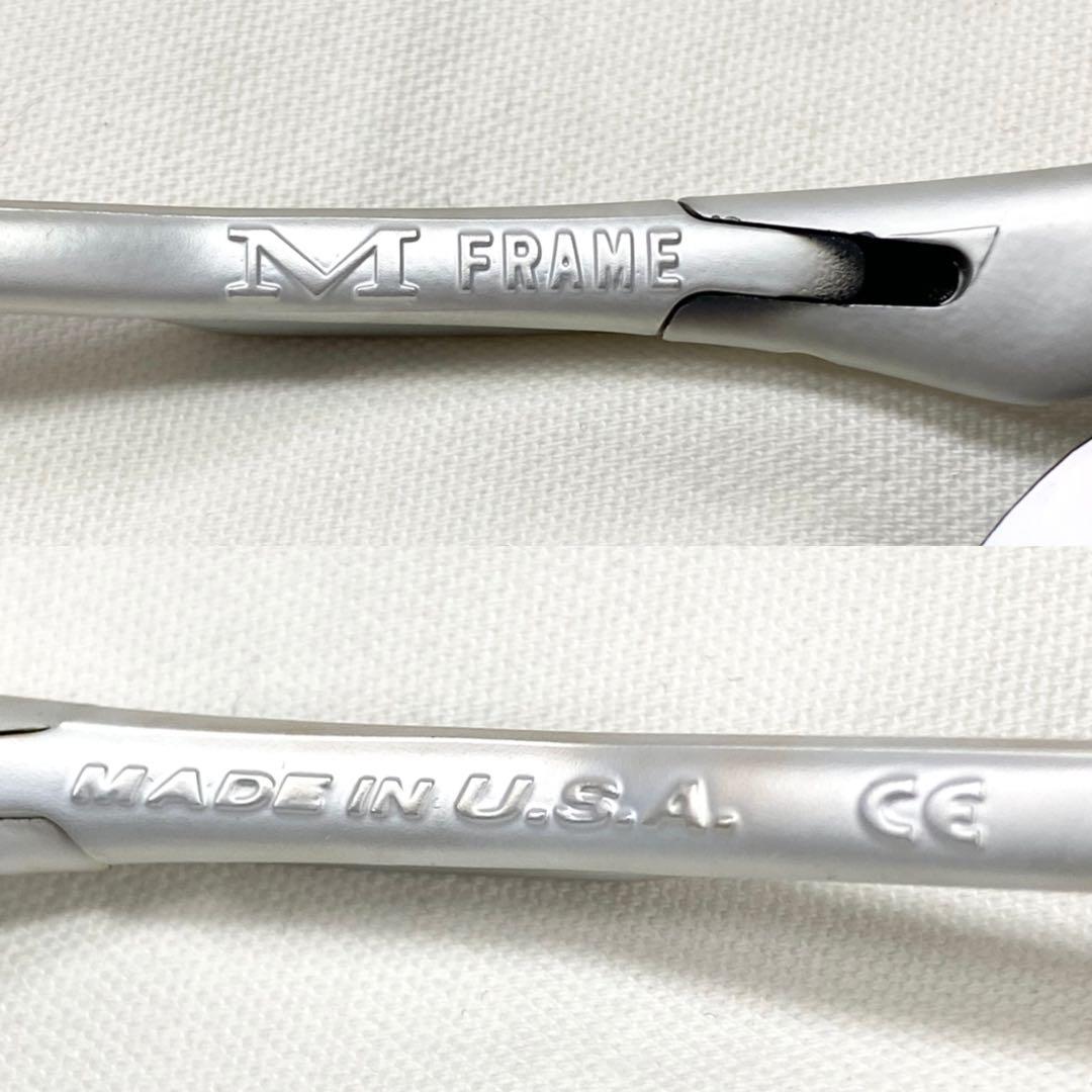 OAKLEY オークリー M FLAME サングラス USA製 シルバー