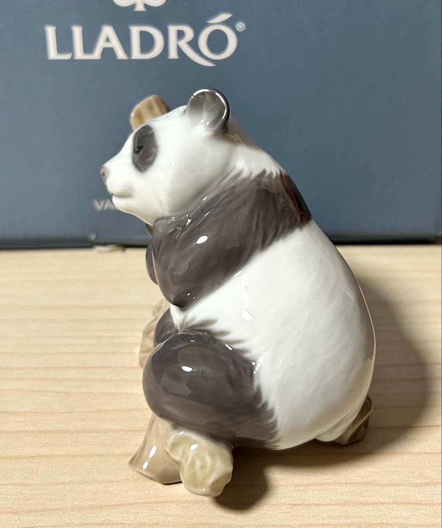 LLADRO リヤドロ　Lucky Panda 元箱台付き　※絶版 未使用保管品