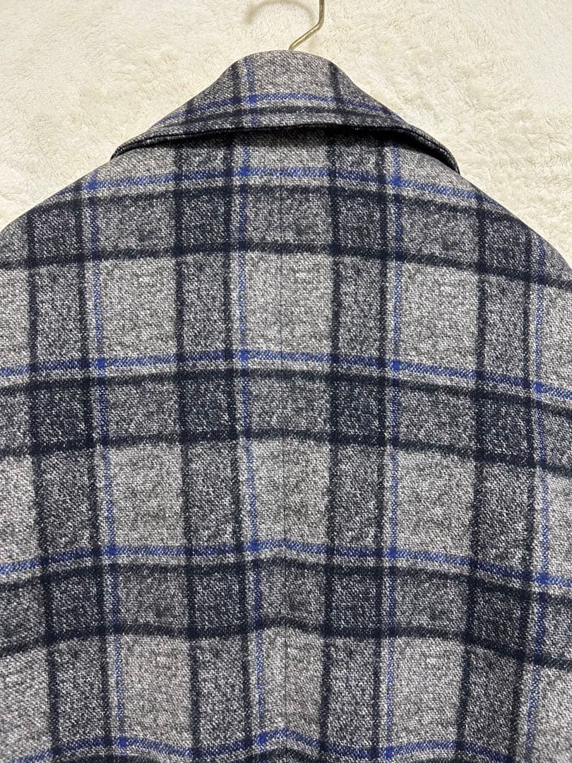 【極美品】チルコロ1901 メンズ ダブルチェスターコート 50 LL グレー