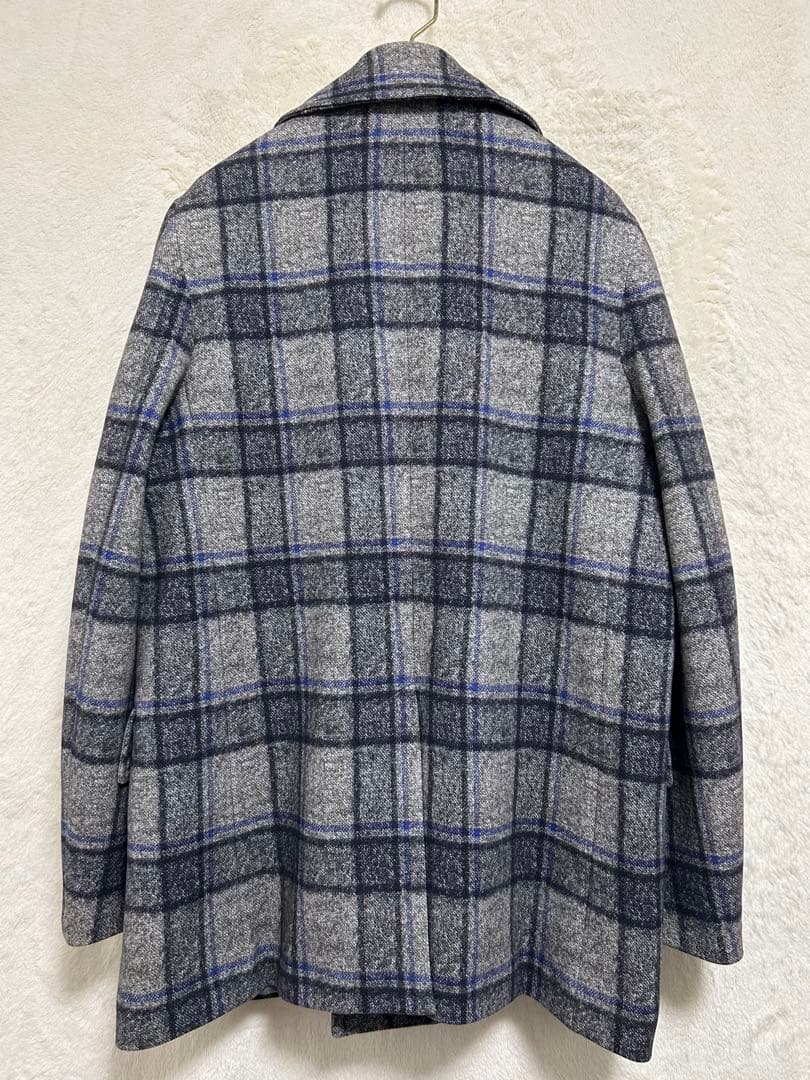 【極美品】チルコロ1901 メンズ ダブルチェスターコート 50 LL グレー