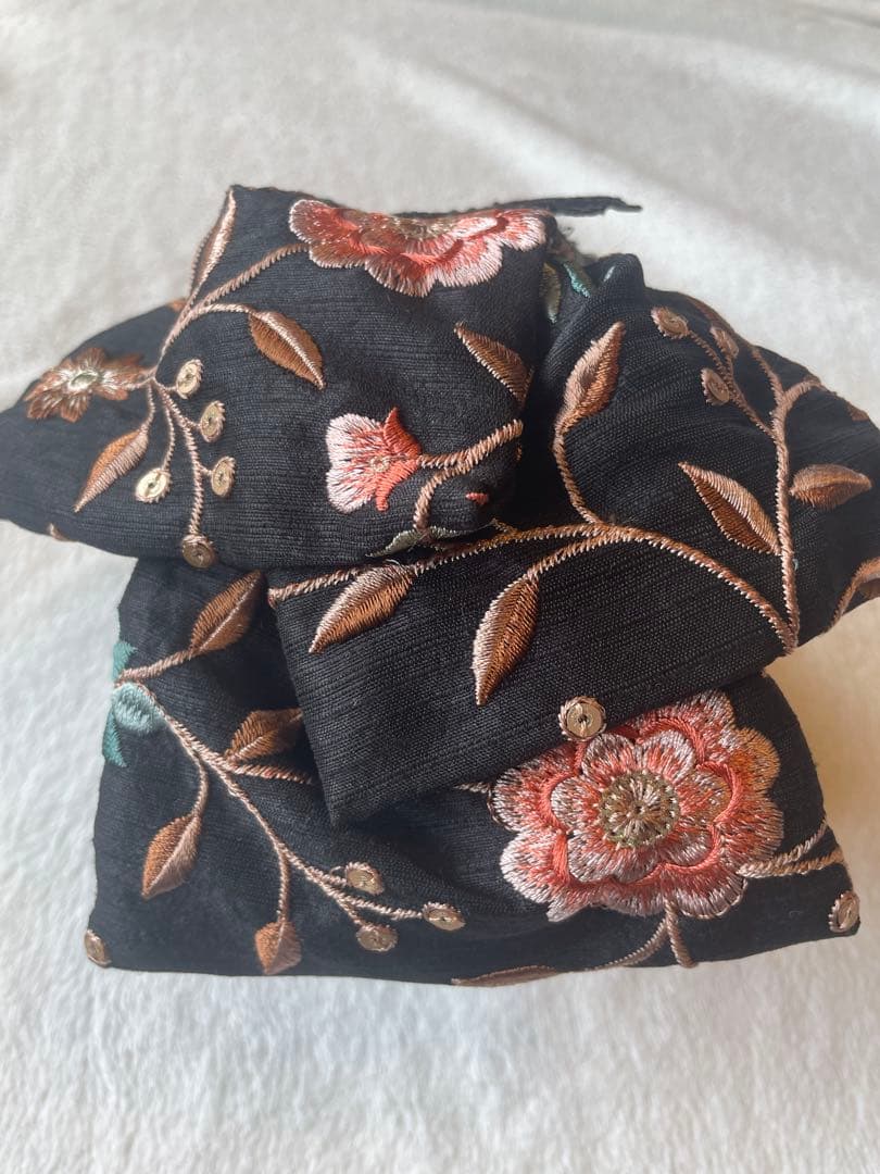 【そらまる】yuminique 刺繍柄ヘッドドレス