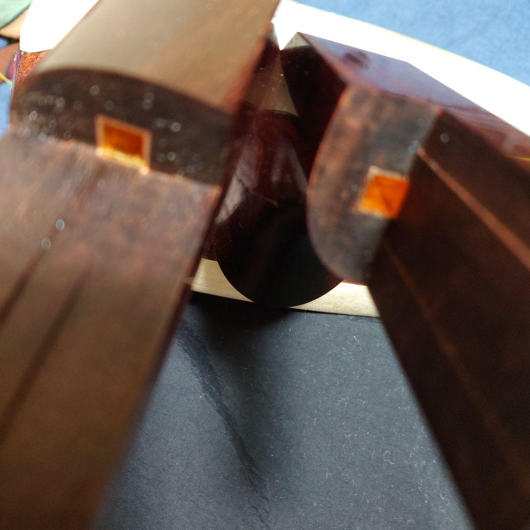 【青空さん専用出品】◆最高級品【津軽三味線/紅木総木目/金細】