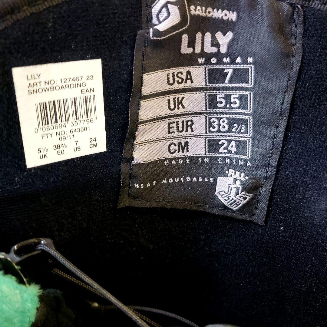 サロモンSAROMONスノーボード「 TIARA 」&ブーツ「LILY」セット