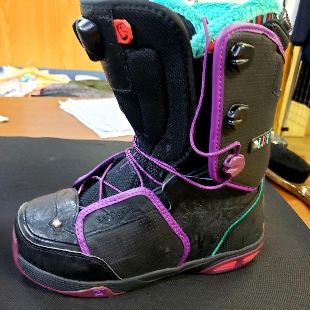 サロモンSAROMONスノーボード「 TIARA 」&ブーツ「LILY」セット