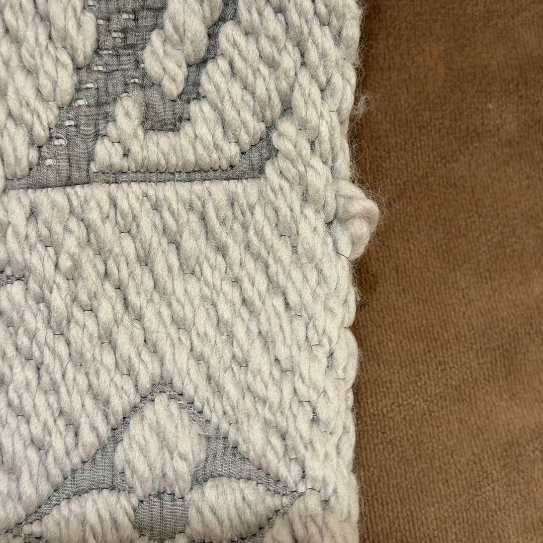 Louis Vuitton グレー マフラー モノグラム