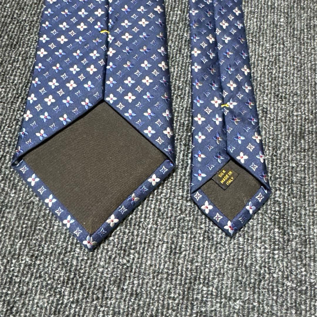 ③【極上美品】☆LOUIS VUITTON☆高級シルク100% ネクタイ