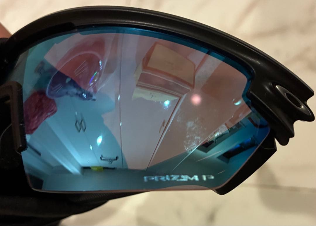 OAKLEY SPHAERA PRIZMレンズ ブルー　マットブラック フレーム