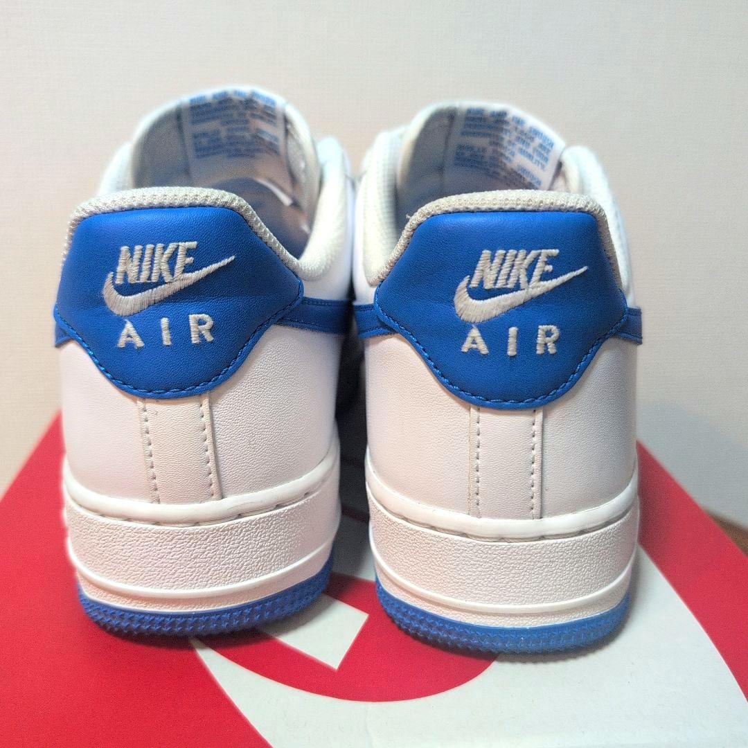 NIKE AIR FORCE 1 ホワイト/ブルー 24cm
