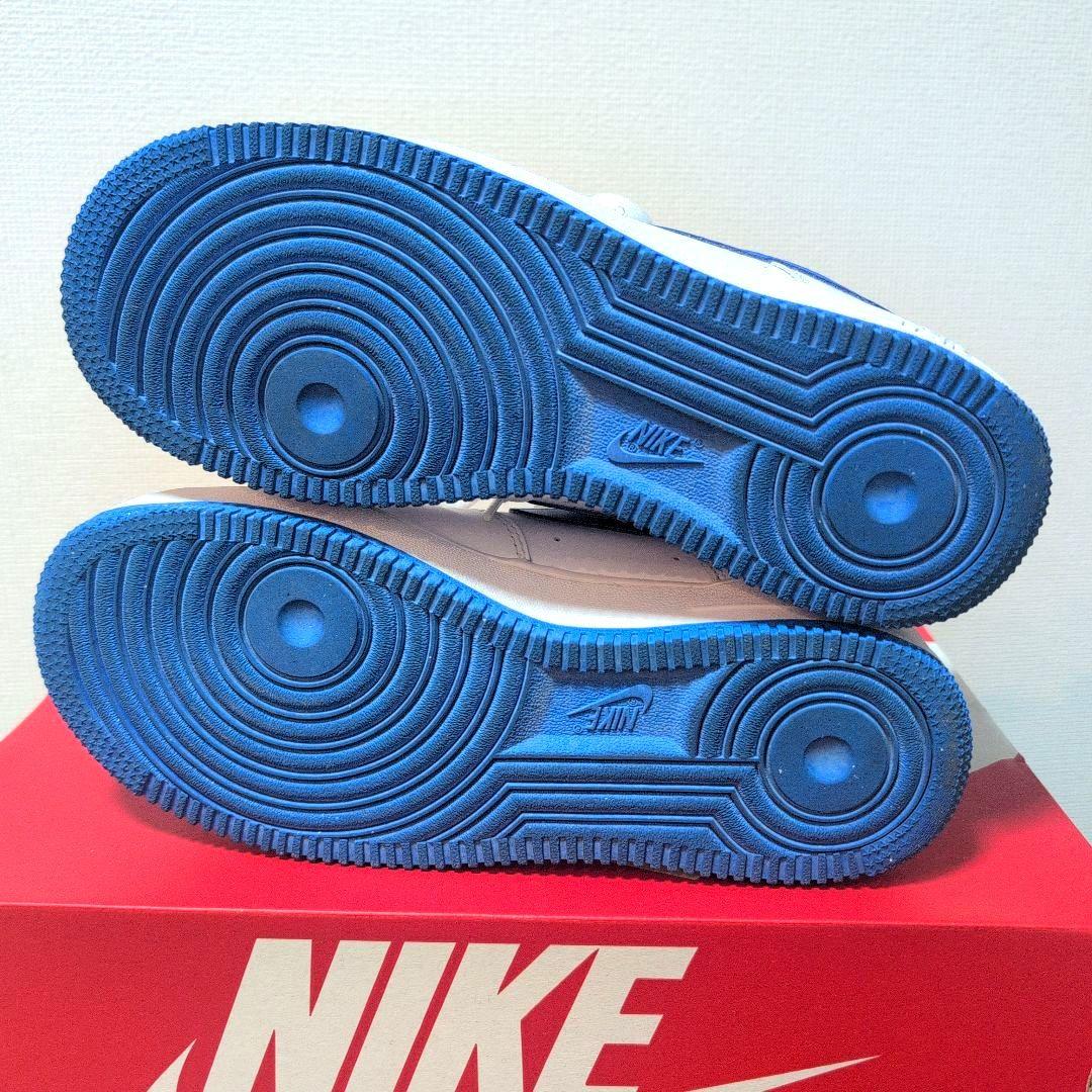 NIKE AIR FORCE 1 ホワイト/ブルー 24cm