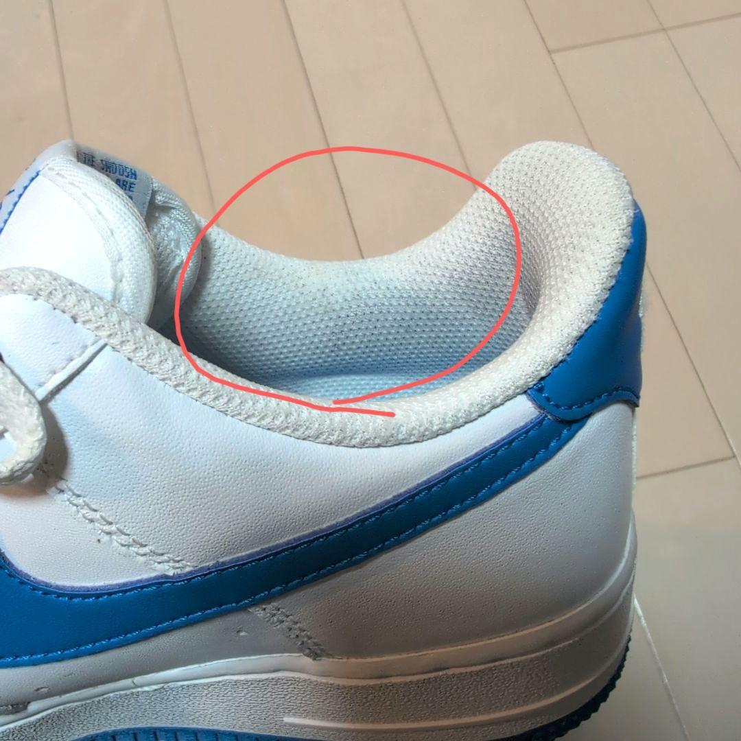 NIKE AIR FORCE 1 ホワイト/ブルー 24cm