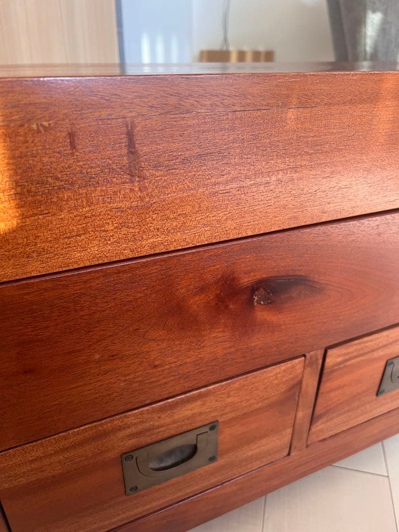 アンティーク調ボックスチェストベンチ H45✖️W99.2✖️D29.2