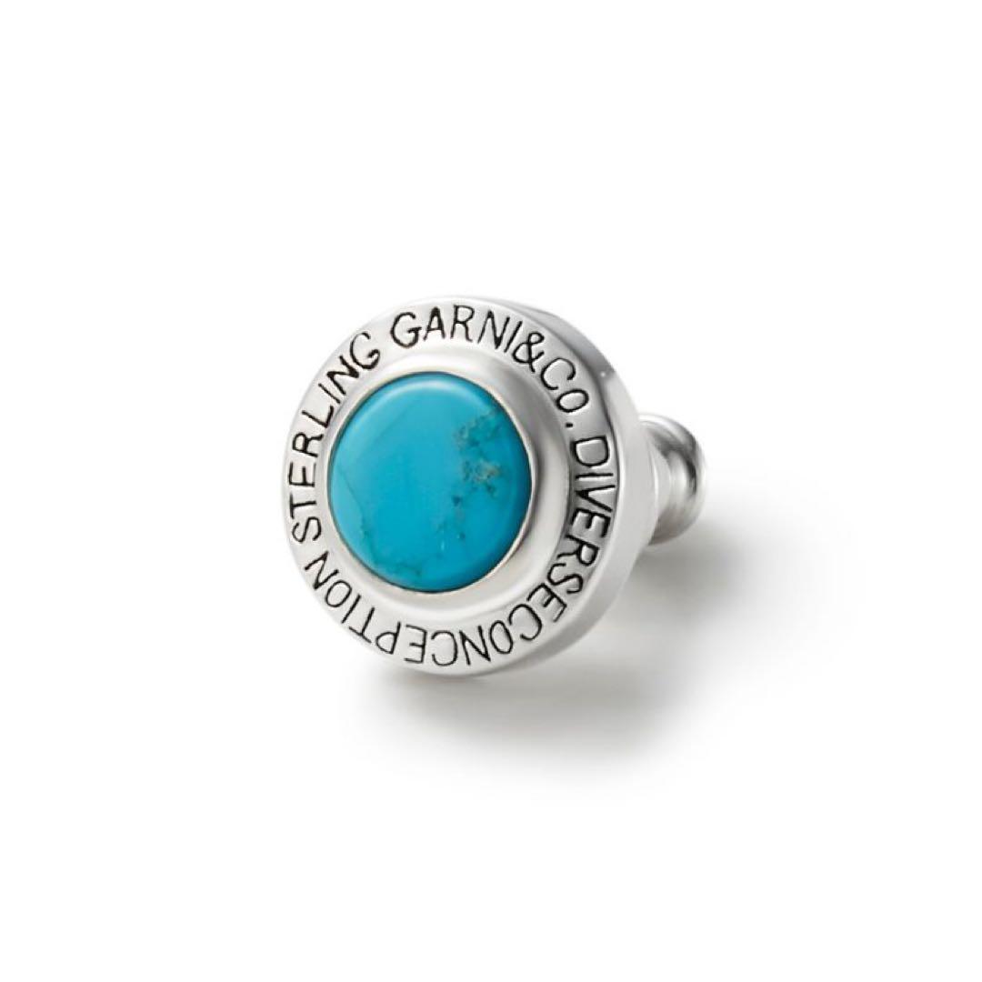 アクセサリー GARNI Round Stone Pierce(BLUE)