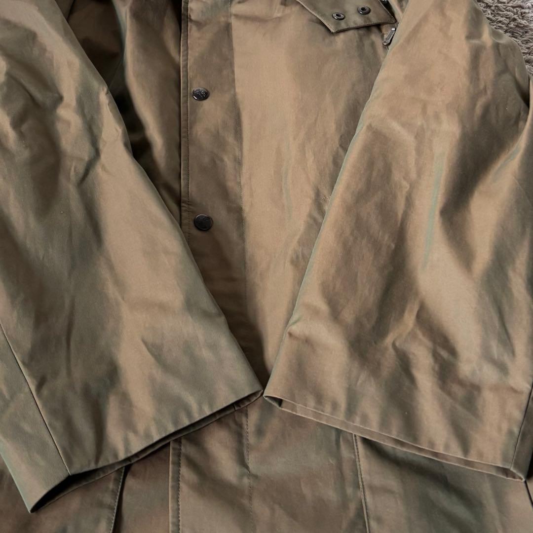 【極美品✨】バーバリー　別注　マルゼン　ライナー　ジャケット　コート　玉虫