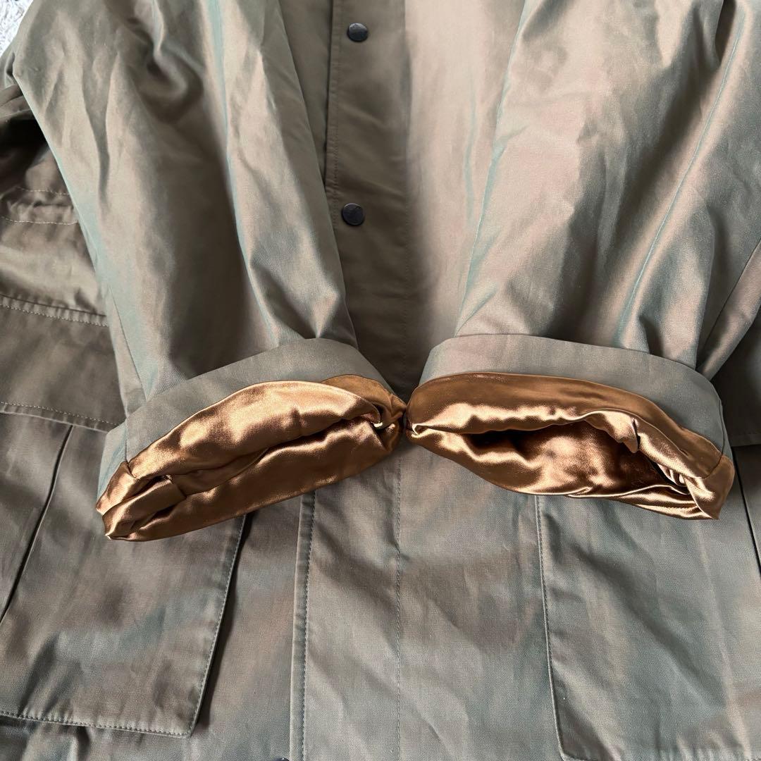 【極美品✨】バーバリー　別注　マルゼン　ライナー　ジャケット　コート　玉虫