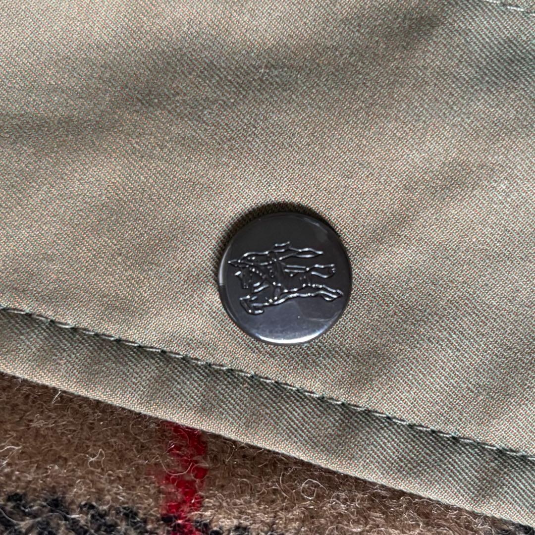 【極美品✨】バーバリー　別注　マルゼン　ライナー　ジャケット　コート　玉虫