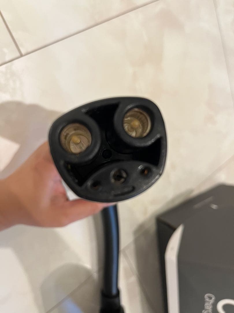 【箱付き】テスラTESLA チャデモ 充電アダプター　取説付き