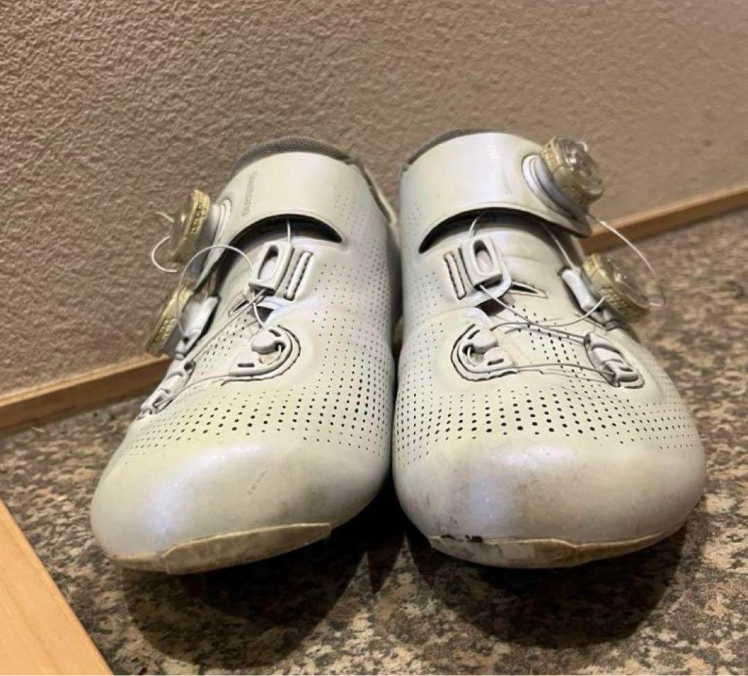 Shimano rc901 43ロードバイクシューズ ホワイト