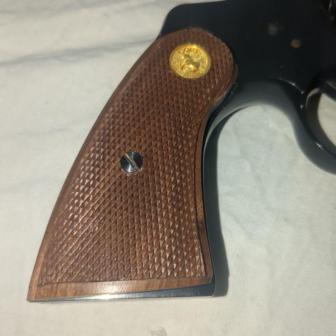 タナカワークス　コルトパイソン　ガスガン　HW樹脂　ウッドグリップ付