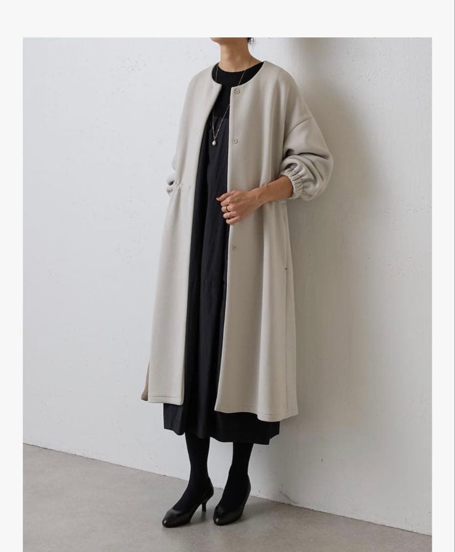 【新品未使用】BEARDSLEYビアズリー　ダンボールギャザーコート