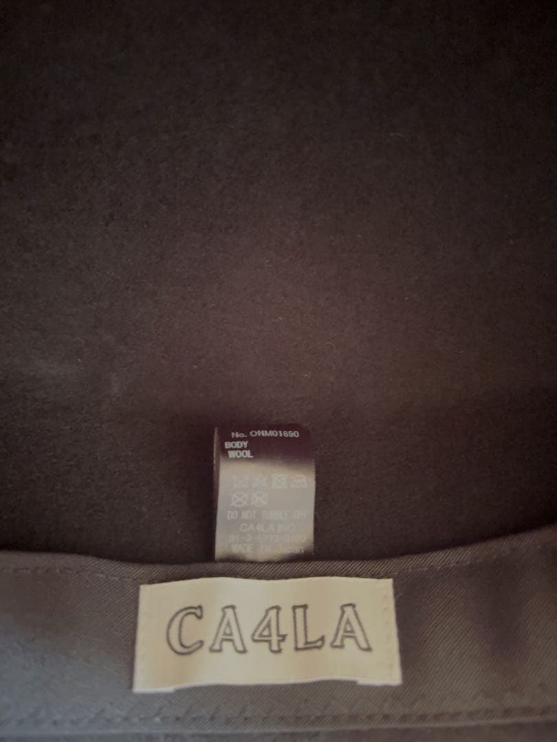 CA4LA HUMAN FELT4カシラ帽子キャスケット
