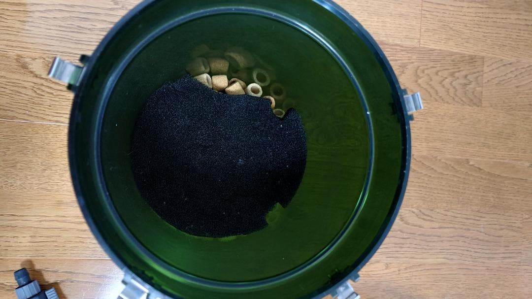 エーハイム 2215 外部フィルター一式 ダブルタップ/ろ材/新品ホース付セット