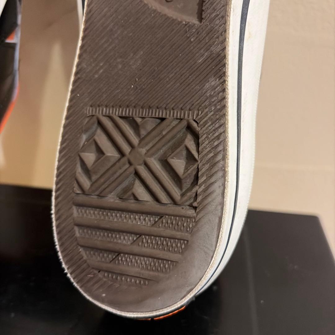 ALL STAR ブラック/オレンジ スリッポン