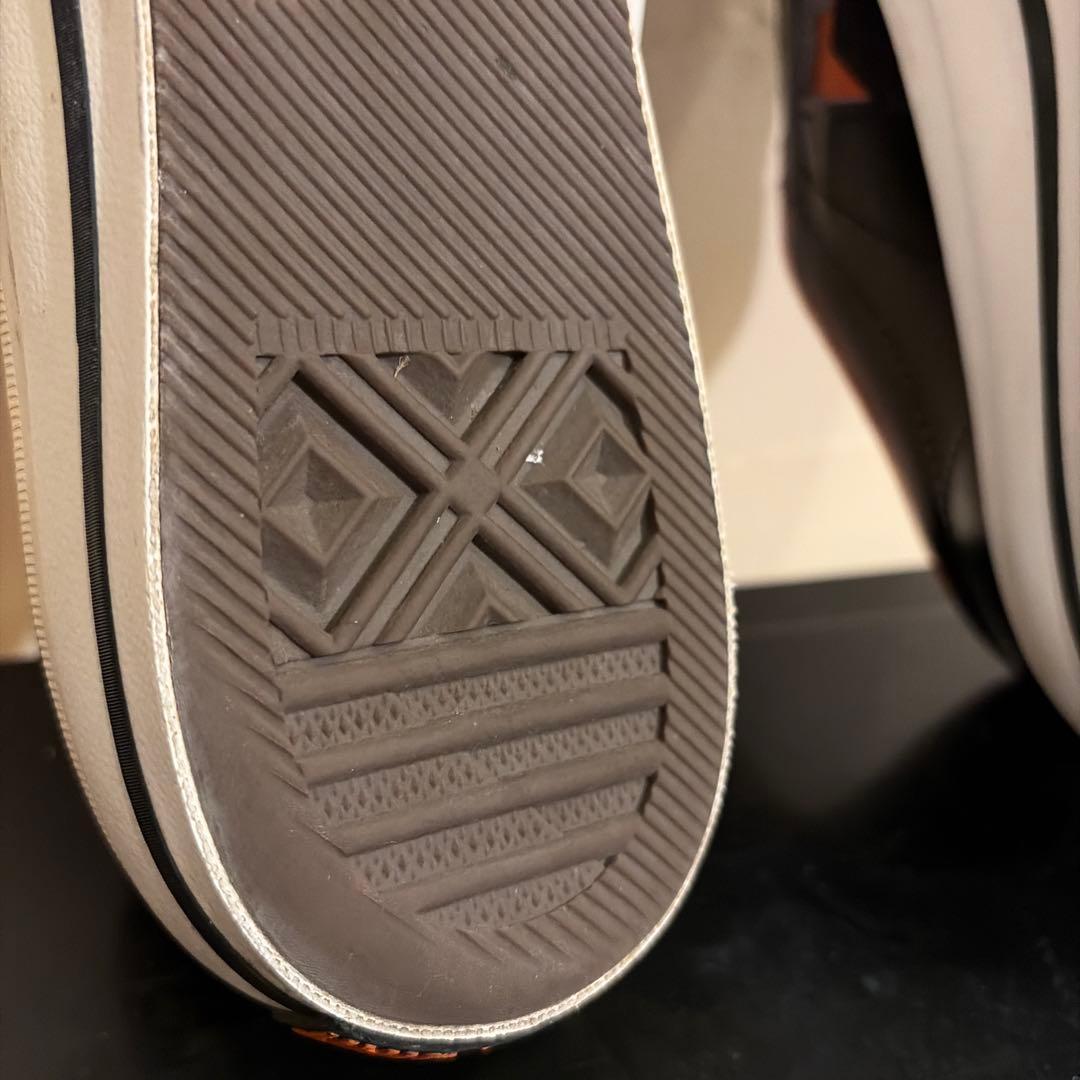 ALL STAR ブラック/オレンジ スリッポン