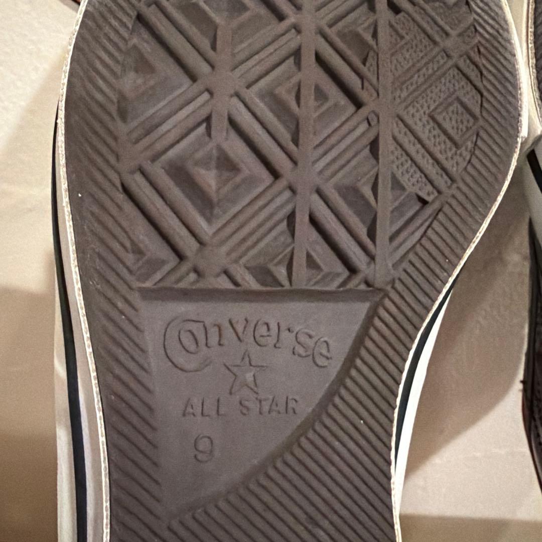 ALL STAR ブラック/オレンジ スリッポン