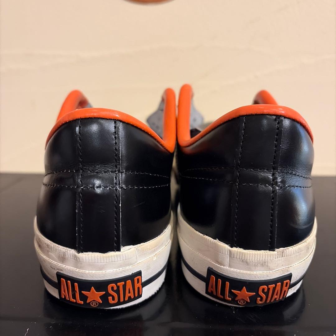 ALL STAR ブラック/オレンジ スリッポン