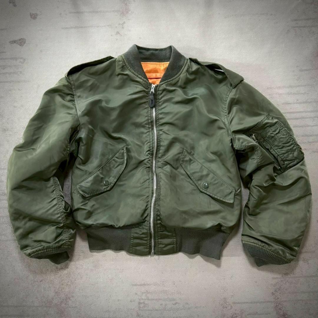 80s 90s ALPHA L-2B フライトジャケット M
