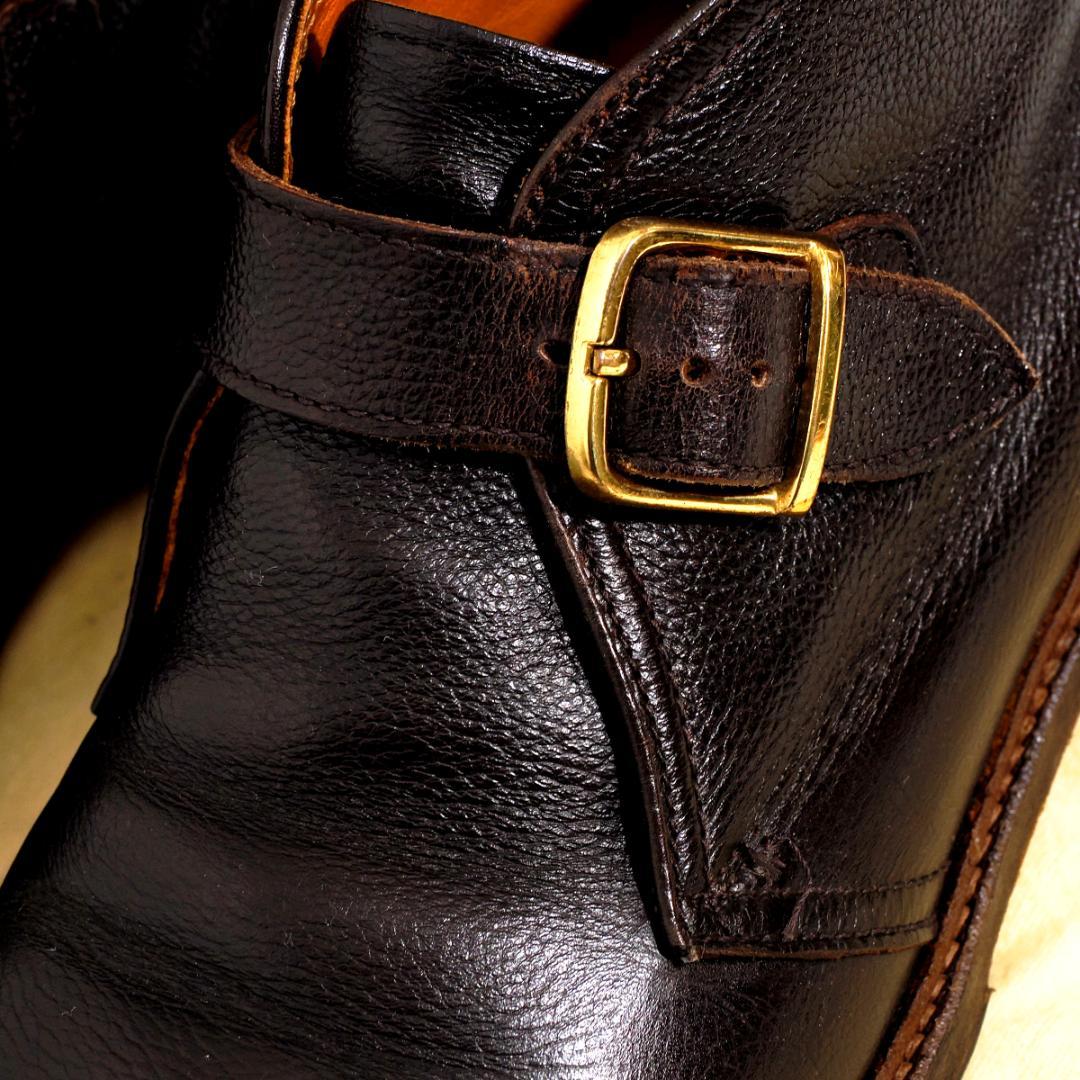 美品 オールデン レジーナグレインレザー ジョージブーツ alden 9D