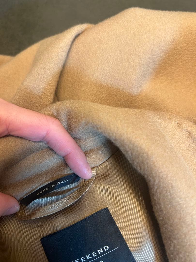 Weekend Max Mara ピュアカシミヤコート　カシミヤ100%