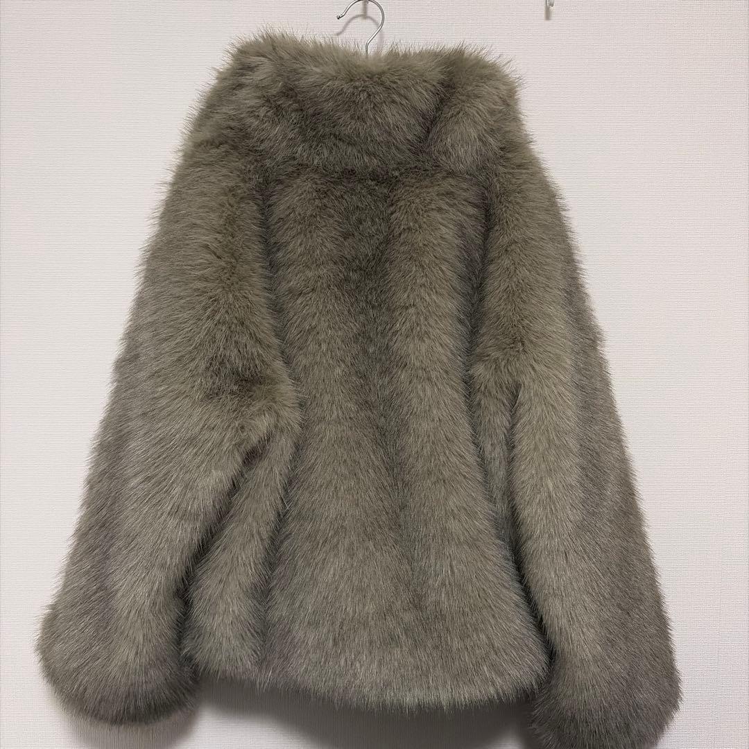 る*ん様 【新品未使用】【完売品】 MURUA MIX フェイクファーブルゾン