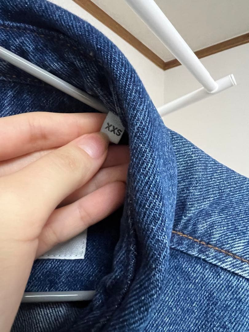 amiparis オーバーサイズデニムシャツ メンズ xxs