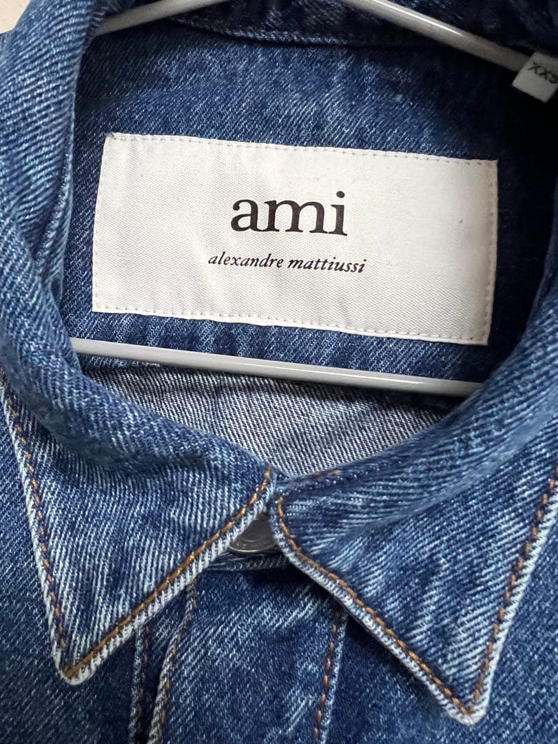 amiparis オーバーサイズデニムシャツ メンズ xxs