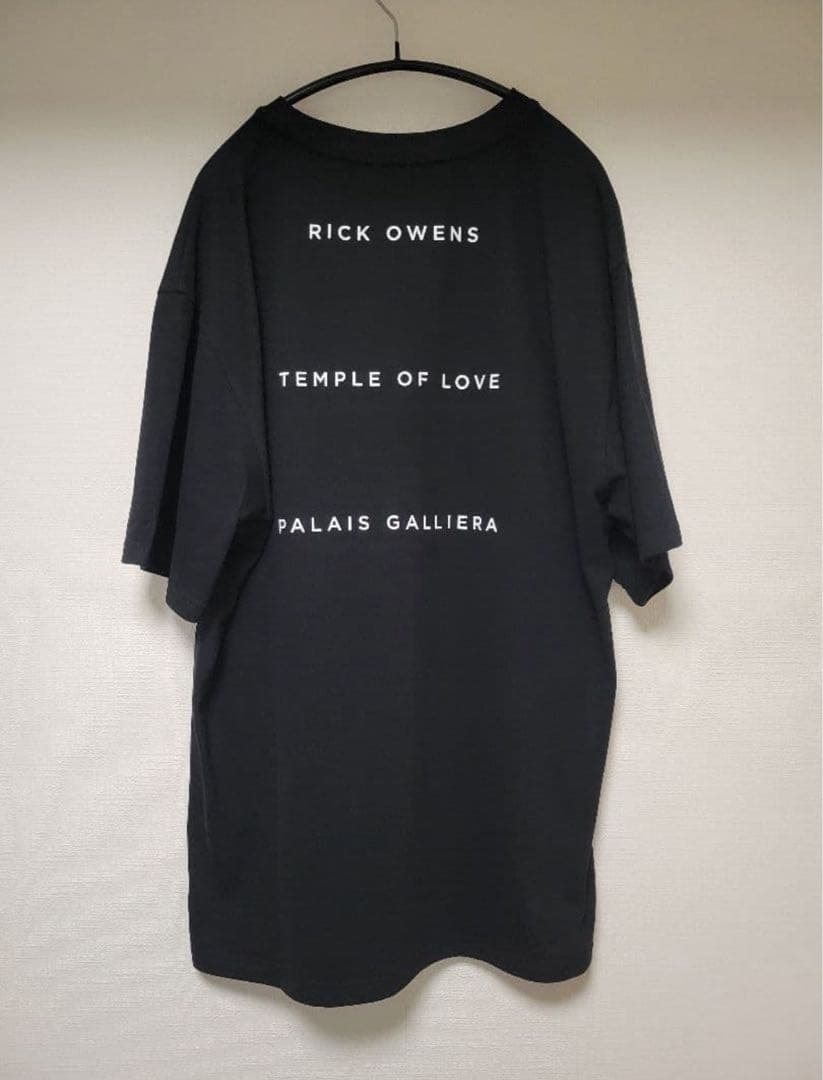 パリ限定/未開封品　Rick Owens TEMPLE OF LOVE Tシャツ