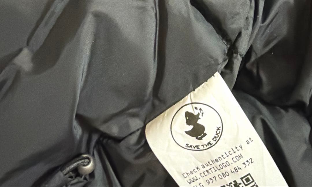 ありのまま　SAVE THE DUCK 新品フード付きベスト