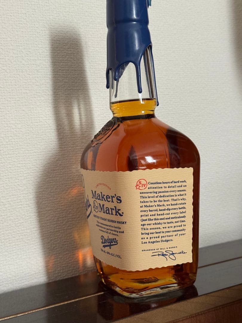 I*y様 Maker's Mark Dodgers Edition ウイスキー