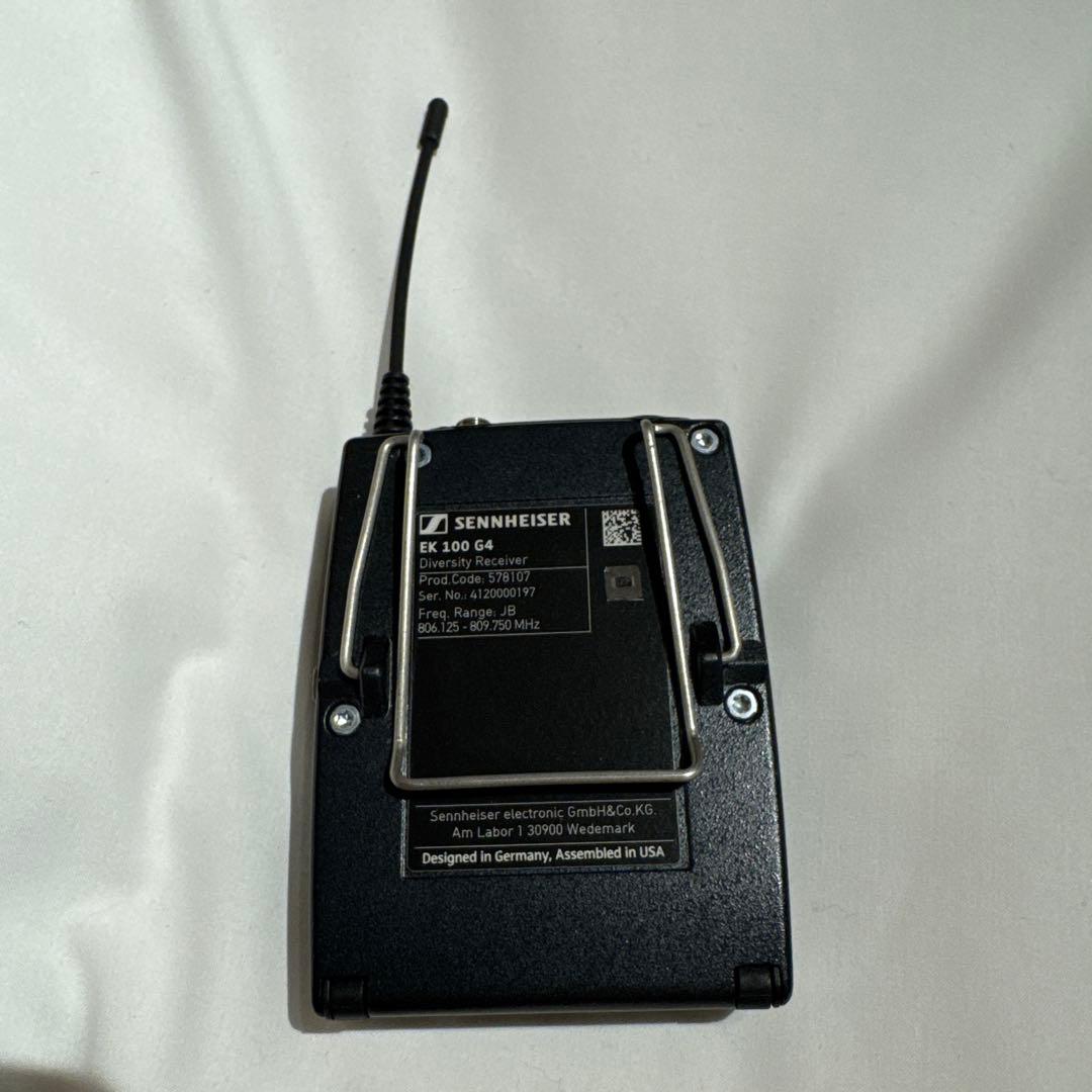 Sennheiser EW 112P G4 ワイヤレス音声システム②