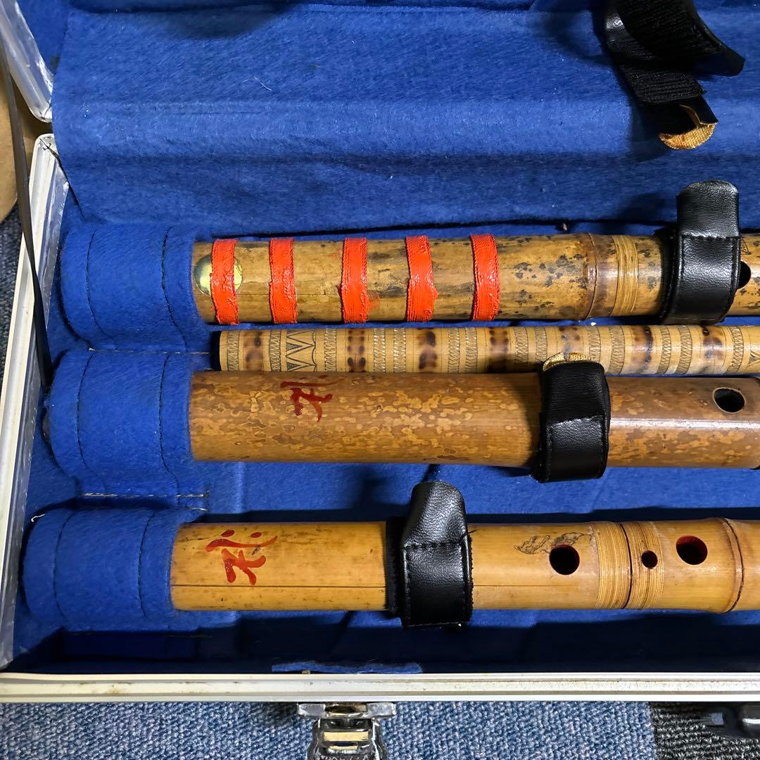 尺八 3本セット ケース付き スリンフルート？付き