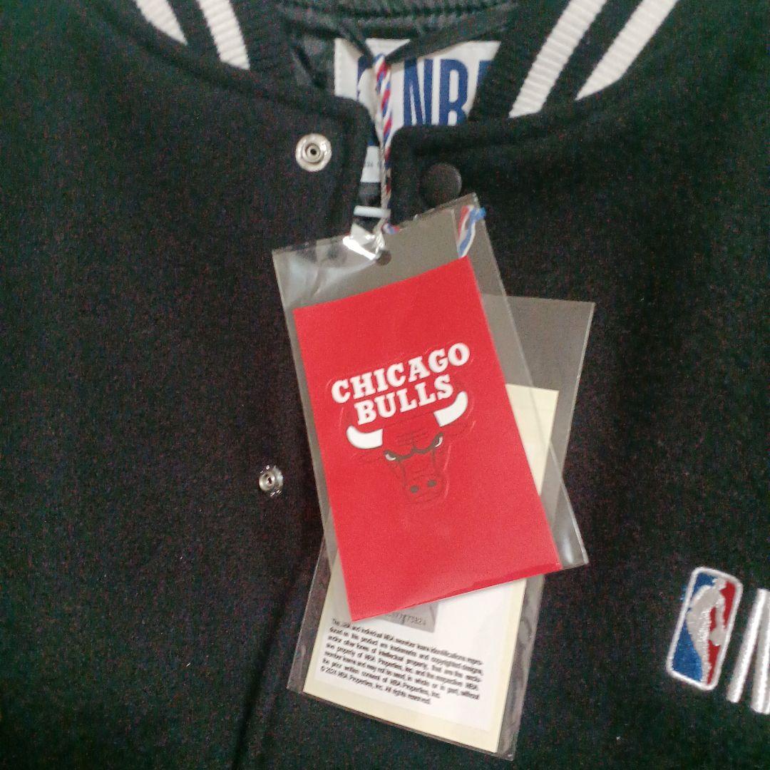 新品　未使用CHICAGO BULLS スタジャン XL ブラック