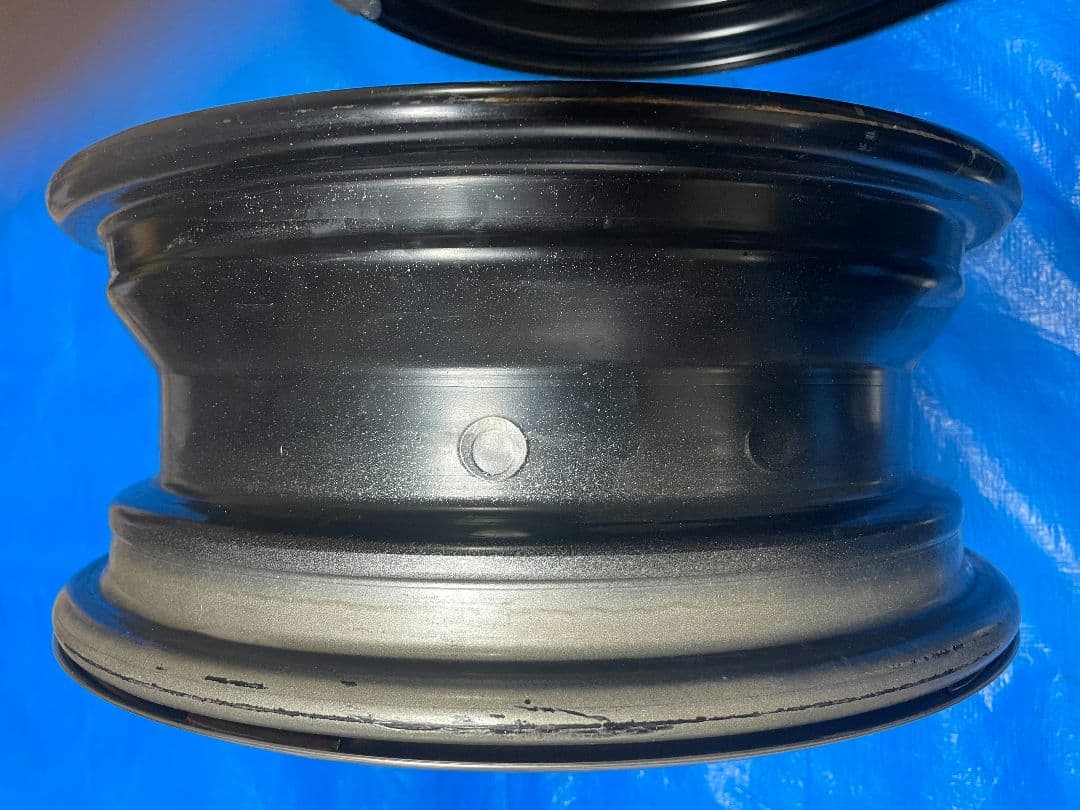 スカイラインジャパン　14インチ ブラックホイール 5個セット