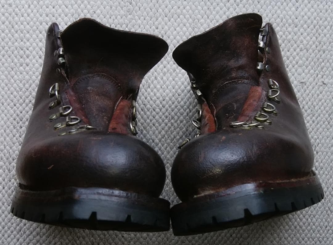 ドロミテ製本革スキー兼用靴　春スキーツアーに最適（ビンテージ品）