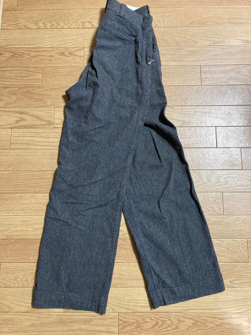 40s 50s ブラックシャンブレー ワークパンツ ヴィンテージ ビンテージ