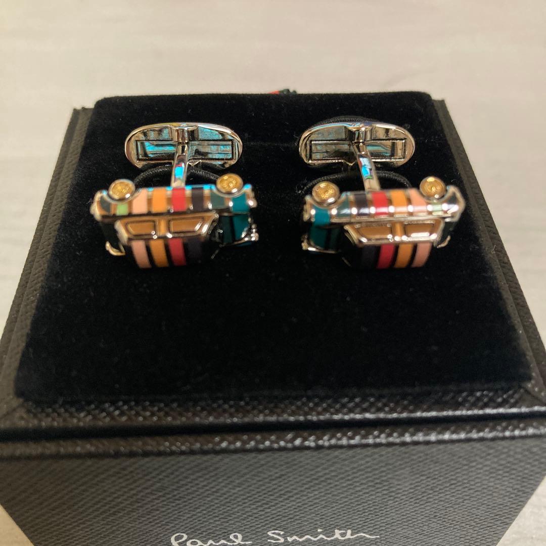 専用Paul Smith Mini カフス ミニクーパー 車 マルチストライプ