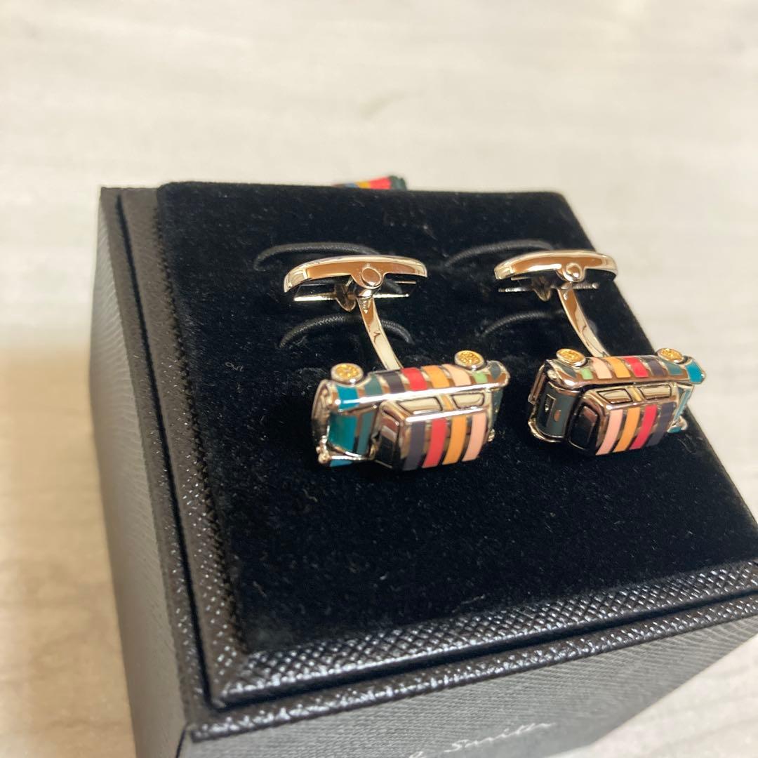 専用Paul Smith Mini カフス ミニクーパー 車 マルチストライプ